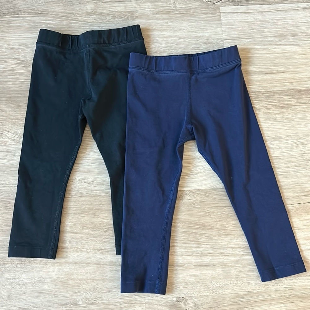 Primary organic leggings - set of 2